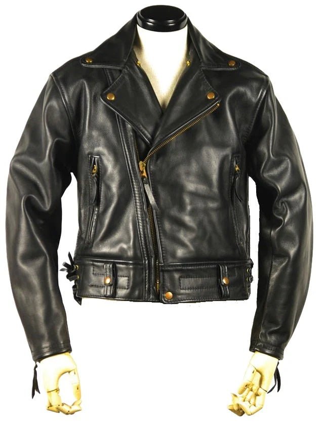 Mens Black Leather Biker Jacket UK USA and all over Europe